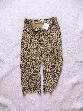 pistola Leopard Print Pants - Brown & Black